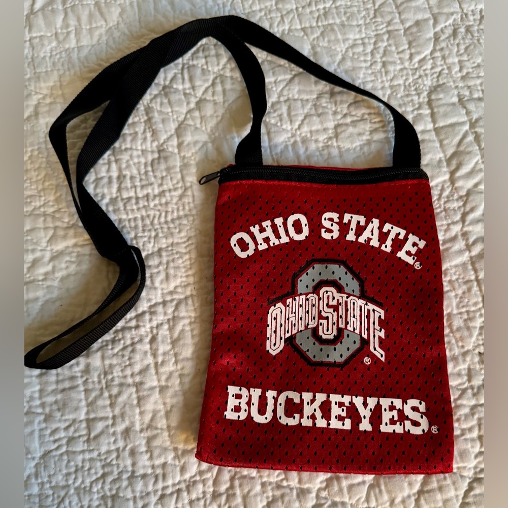 Ohio State Buckeyes Red Crossbody Bag